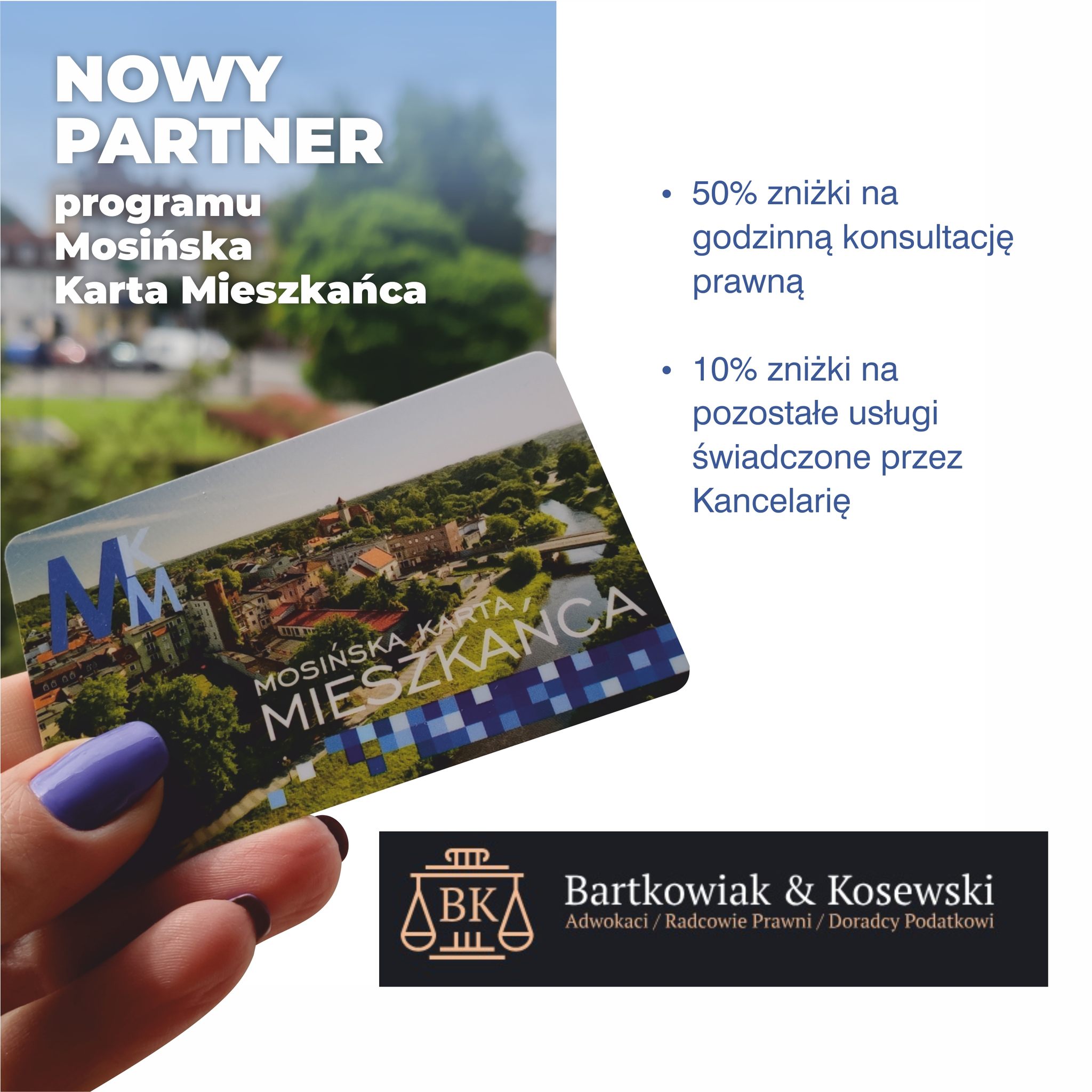 aktualność: Nowy Partner w Mosińskiej Karcie Mieszkańca!